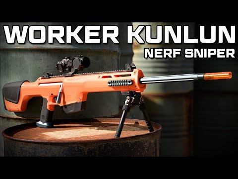 Worker Kunlun: The BEST Bolt-Action Nerf Sniper Yet!