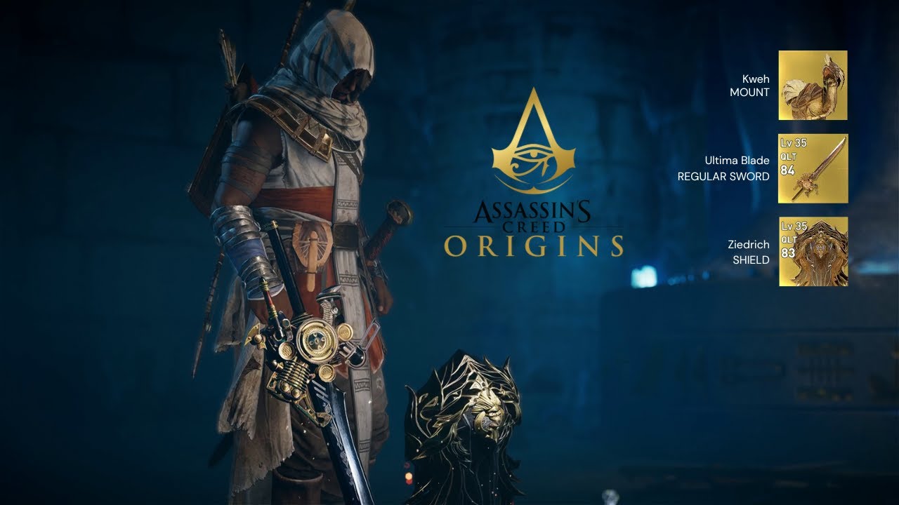 A Gift from the Gods ┃ Assassin's Creed Origins ┃Final Fantasy Easter Egg┃4K┃GameSparq