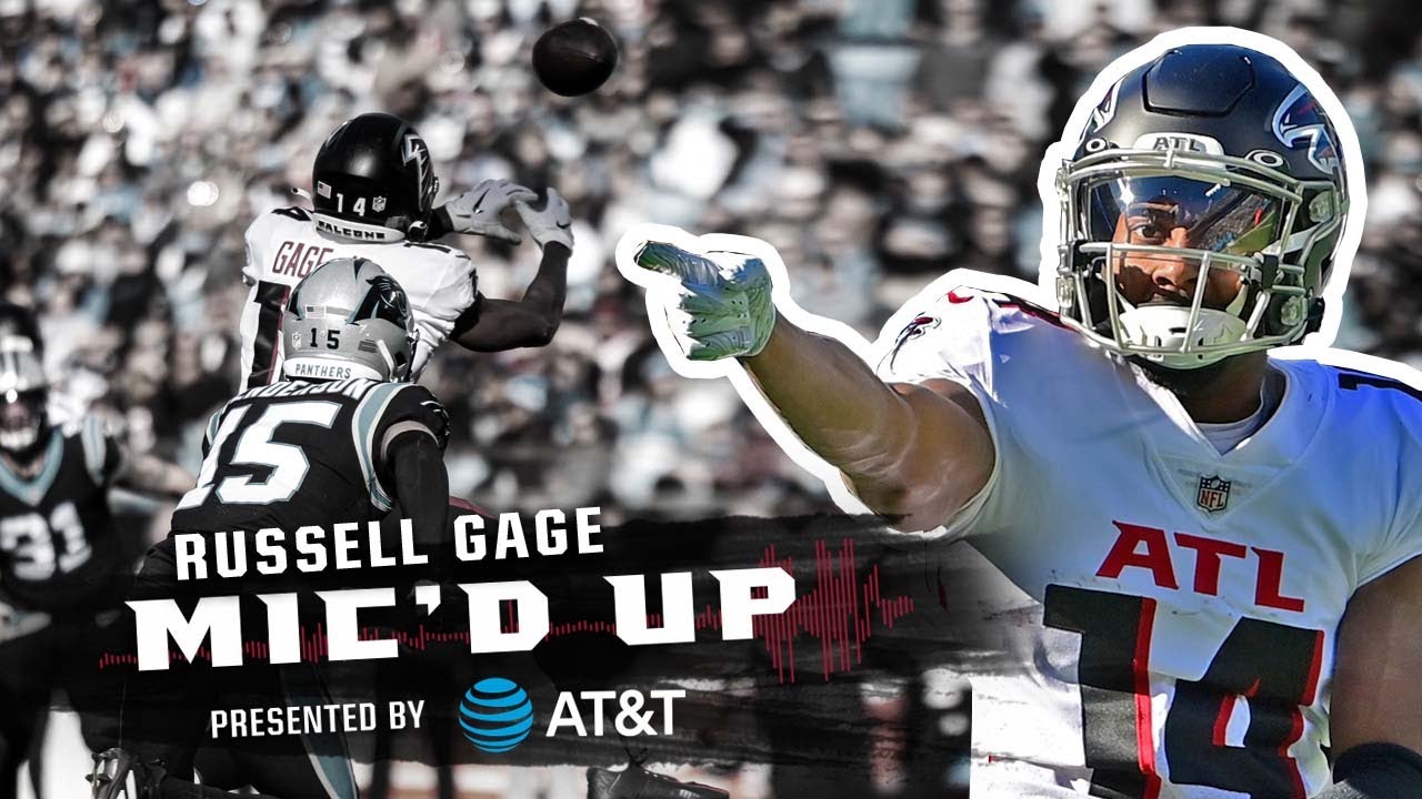 Russell Gage Mic'd Up vs Carolina Panthers | Highlights | Atlanta Falcons | 2021 NFL