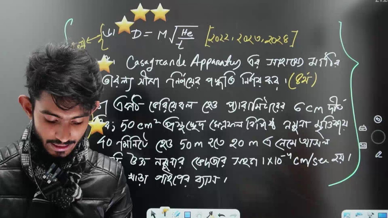 জিওটেকনিক্যাল ইঞ্জিনিয়ারিং শর্ট সাজেশন ২০২৬ || কারিগরি পাঠশালা ||