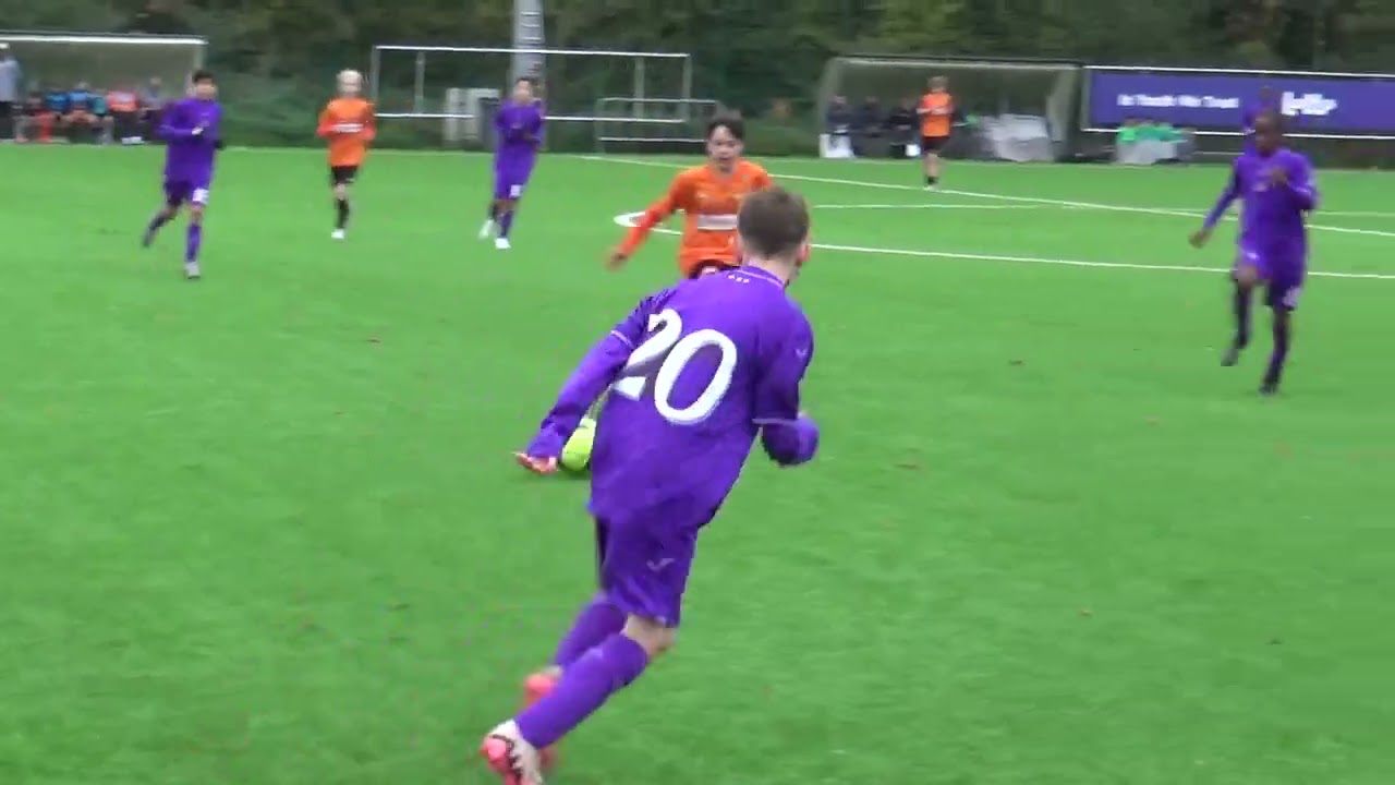 R S C  Anderlecht   K M S K  Deinze U14 elite 2 deel 1 09 11 2024