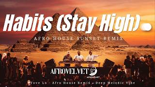 Tove Lo  Habits stay High afro House Sunset Remix  Deep Melodic Vibe