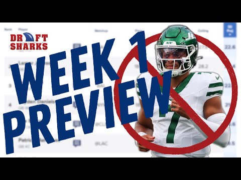 Fantasy Sharks Week 1 Projections