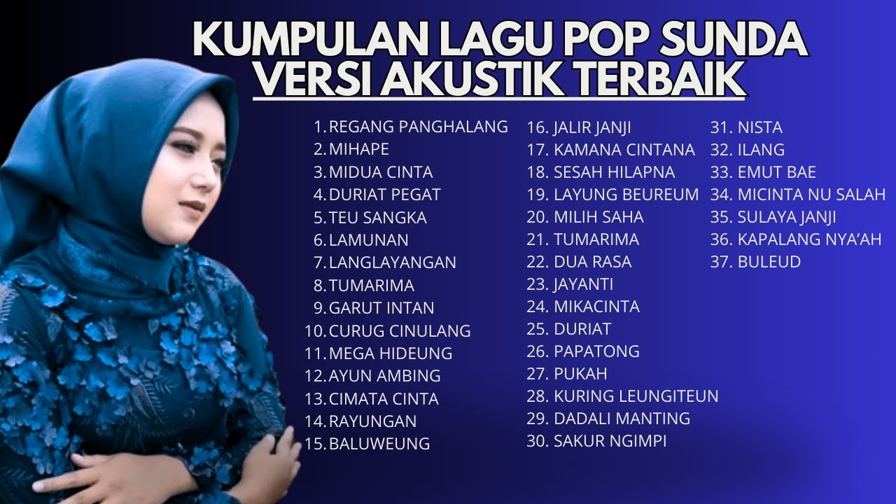 Kumpulan Lagu Pop Sunda Terbaik Sepanjang Masa (Versi Akustik)