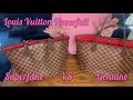 Louis vuitton neverfull mm genuine vs superfake honest review