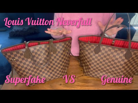 authentic lv neverfull inside