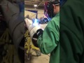 Stainless butt weld with jimmy jammer