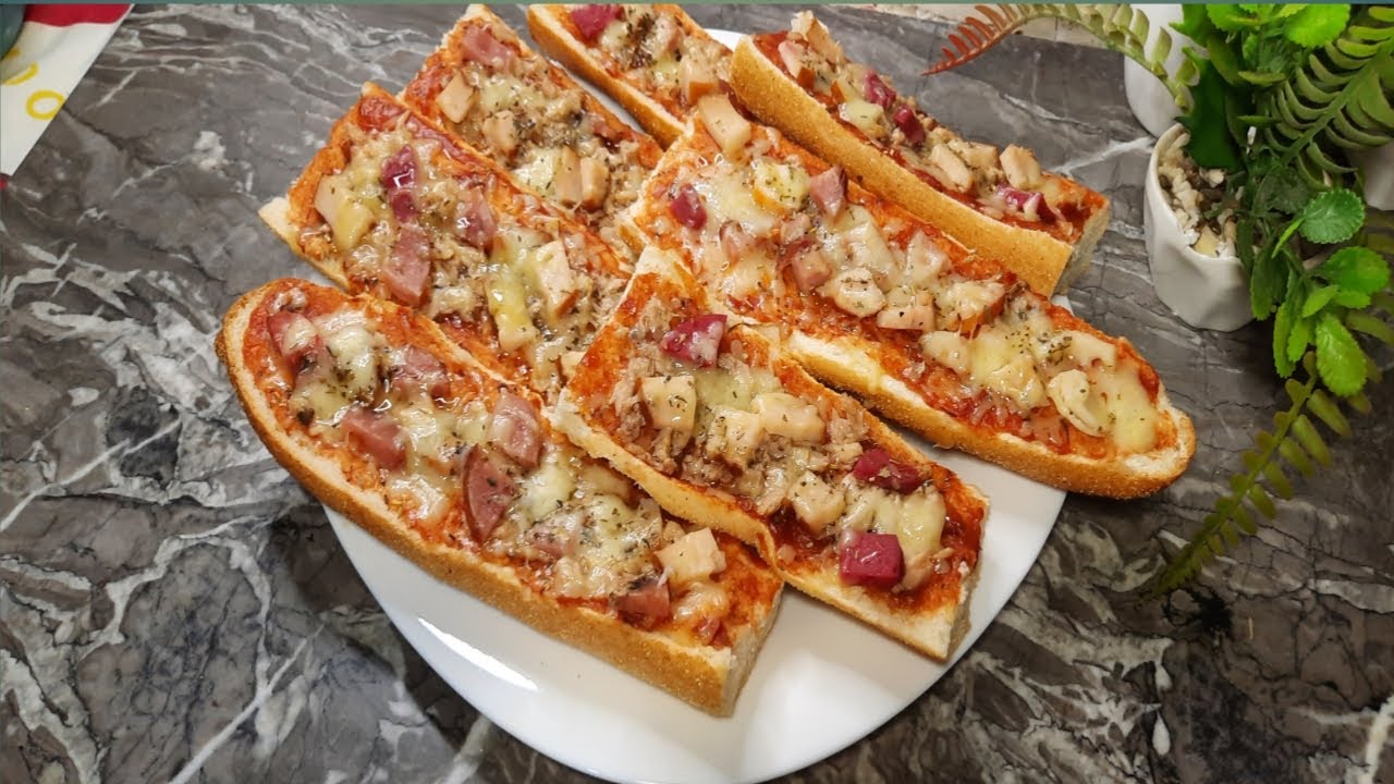 برعي وليداتك بأسهل و ألذ وجبة عشاء بالباكيط (كومير) على شكل بيتزا 😋🍕، اقتصادبة و سريعة التحضير