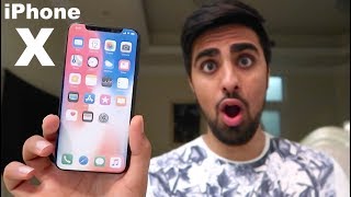 THE IPHONE X !!!!