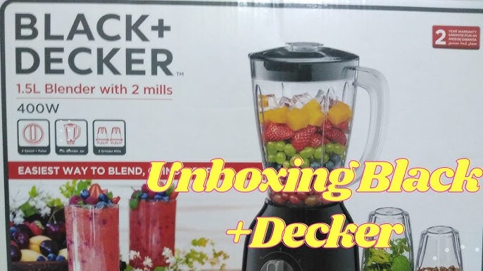 Black & Decker Food Processor KR42-B5 400W With Blender Online at