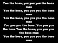 You The Boss Lyrics-Rick Ross ft Nicki Minaj