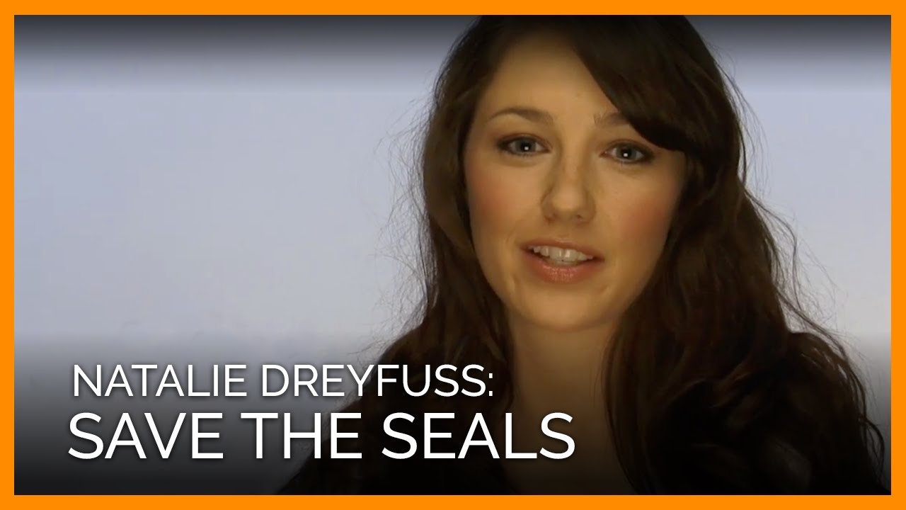 celebrity family feud Natalie Dreyfuss' 'Save the Seals' Photo Shoot