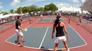 2017 US Open Pickleball Championships Mixed Pro Round 3