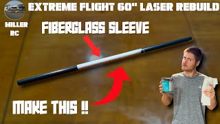 Can I fix this RC plane? Extreme Flight 60" Laser rebuild part 5