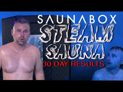 Видео: Steam Sauna (SaunaBox) 30 Days Results