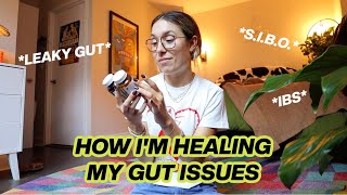 how i'm finally healing my gut issues.