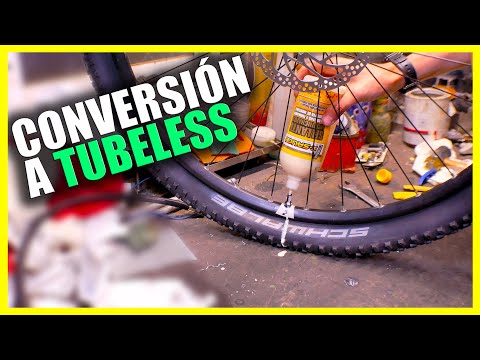 From INNER TUBE to TUBELESS ✅ HOW TO TUBELIZE a BICYCLE WHEEL 🚴 CONVERSION to TUBELESS 29" WHEEL