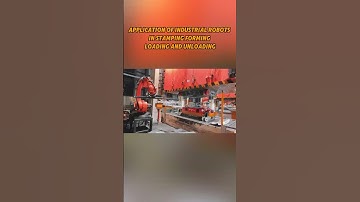 Industrial Robots in Action: Punch Press Loading and Unloading#industrialrobots #loadingandunloading