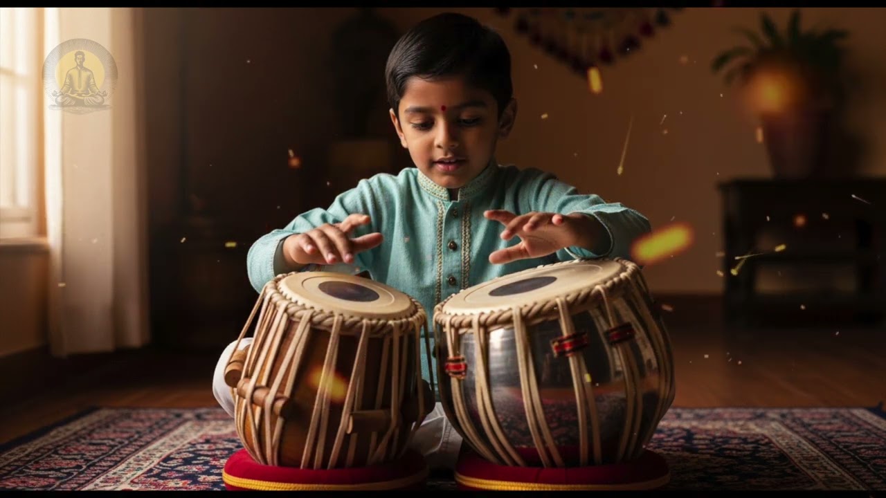 Temple Rhythms | Tabla, Flute & Sitar Tranquility | Instrumental Music for Relaxation & Meditation