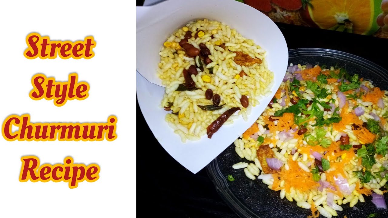 Evening Tea Time Snack Street Style Churmuri|| Easy And ...