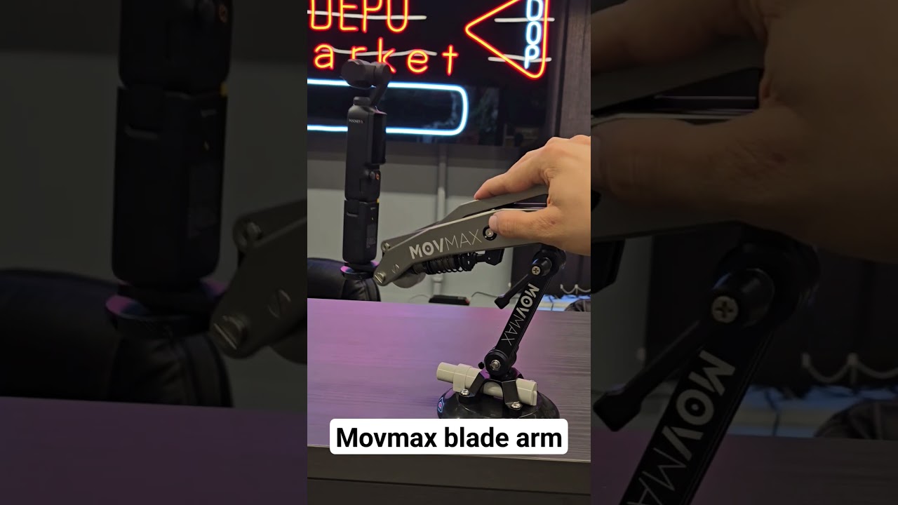movmax blade arm , dji osmo pocket 3 