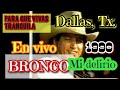 Bronco, Mi delirio (últimas veces tocada) y Para que vivas tranquila. Dallas, tx, 1990.