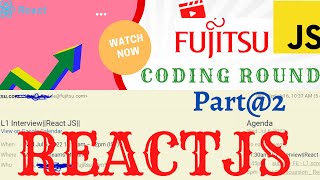 Coding Round Interview || Part@2 ||Reactjs || MosuWebx