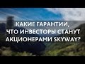 Какие гарантии, что простые люди инвесторы действительно станут акционерами компании skyway?