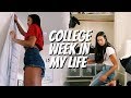 COLLEGE WEEK IN MY LIFE | My First Week of Junior Year!