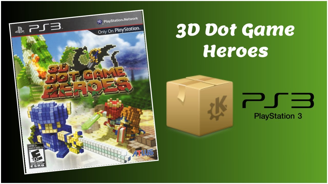 Jogo 3D Dot Game Heroes PS3 original - Tudo-Games-Retro