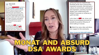 MONAT participant is nominated for a SCAM award from the DSA #antimlm