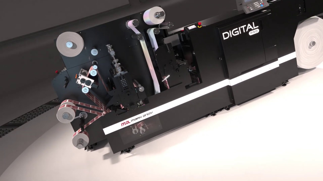siris digital cousin Mark Andy Digital Pro 3 with Semi Rotary (French Version)