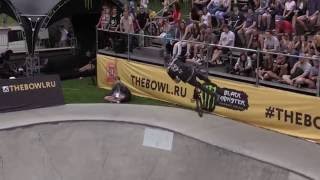 20160618 The Bowl 2 - bmx 1/8 final - Вася Балахонцев vs. Гоша Подъяпольский