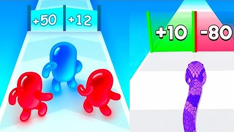 Snake Run vs Join Blob Clash – Best Viral Game Showdown! 🐍🔥🧠 Join Blob Clash vs Snake Run