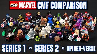LEGO Marvel CMF COMPARISON: Series 1 vs Series 2 vs Spider-Verse (Which is the BEST?)