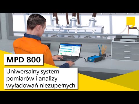 MPD 800 – uniwersalny system pomiarów i analizy wyładowań niezupełnych