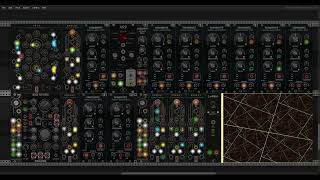 Generative patch full of band-pass filters