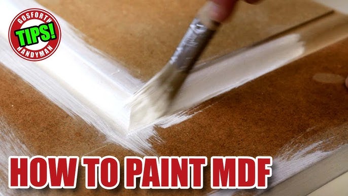 Trick For Spray Painting MDF