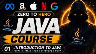 1. Introduction to Java + Full Java Course for Beginners to Advanced | Zero to Hero