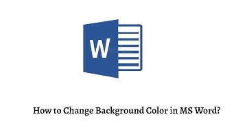 How to change background colour in MS Word | Quick & Easy Tutorial