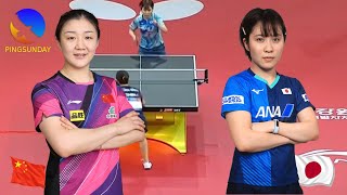 China vs Japan - Match 2 | Chen Meng vs Miu Hirano