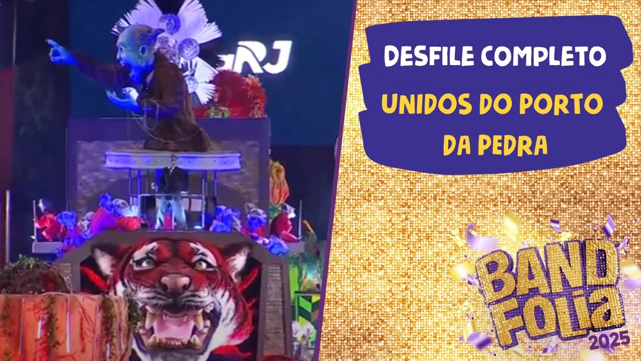 UNIDOS DO PORTO DA PEDRA | Desfile Completo | Série Ouro 2025