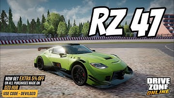 Rare Mattam RZ - 47 | Drive Zone Online: Performance Test Stock & Max | All Parts & Skin !! 