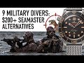 9 Omega Seamaster Affordable Alternatives: Military Dive Watches $200+