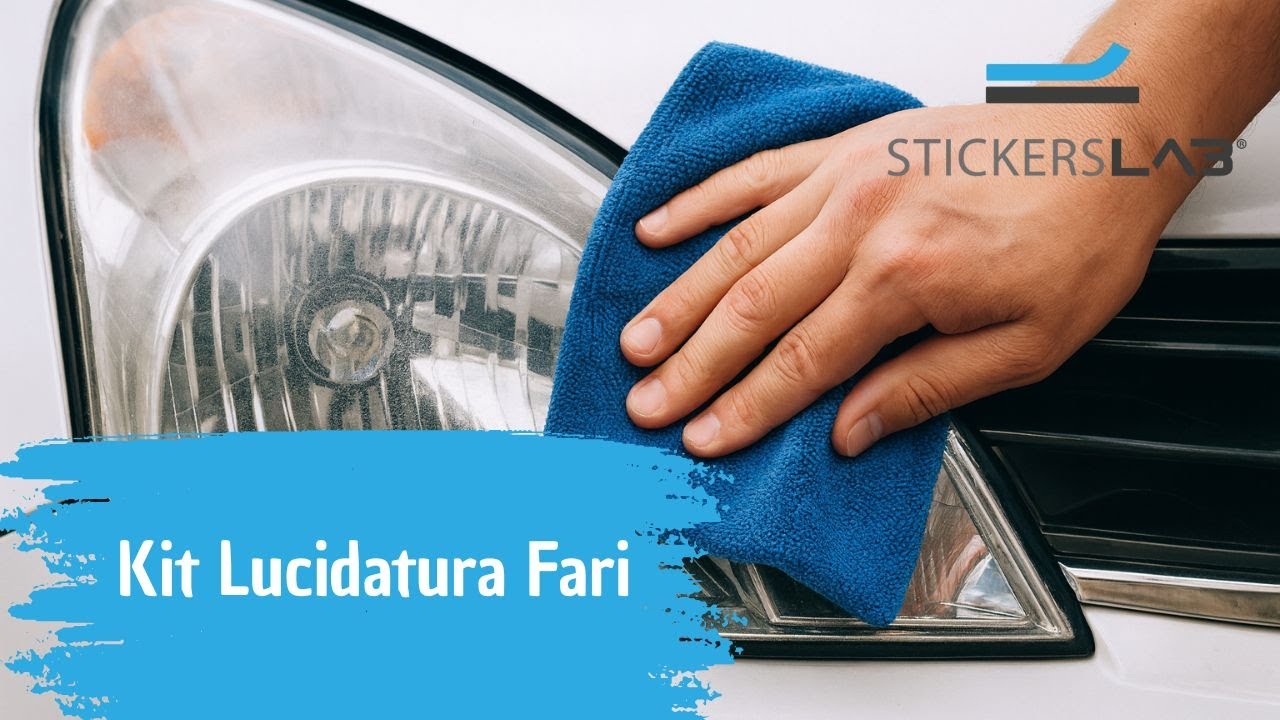 StickersLab Kit riparazione fari auto opacizzati o ingialliti! YouTube StickersLab Kit riparazione fari auto opacizzati o ingialliti! YouTube