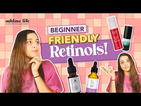 Top 4 Beginner Friendly Retinol Products | Retinol Guide For Beginners | Available in India - video from Sublime Life