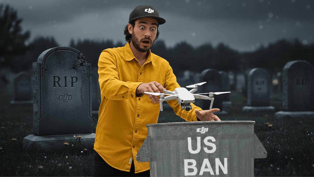 Запрет на продукцию DJI в США: что произойдет с вашим дроном?