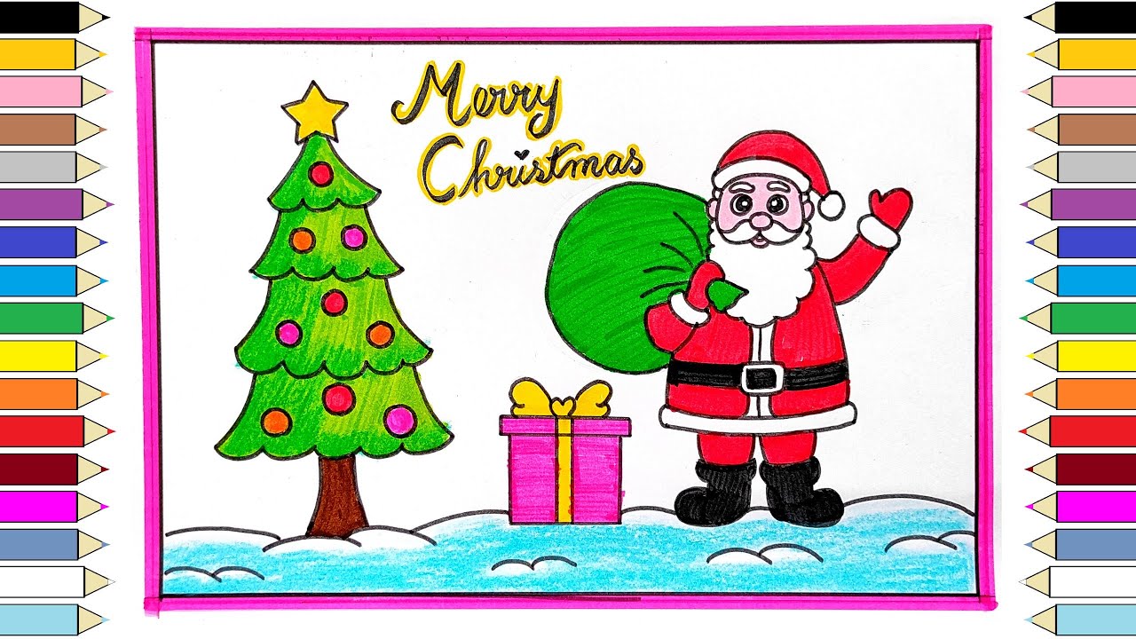 Details 169+ beautiful christmas drawing best