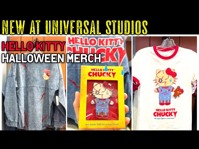 Inside Universal on X: Hello Kitty Chucky merch has arrived to Universal  Studios Florida. That's one heck of a tag team… @UniversalORL  @HorrorNightsORL  / X