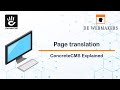 Pagina vertalen | ConcreteCMS Explained *ADVANCED*
